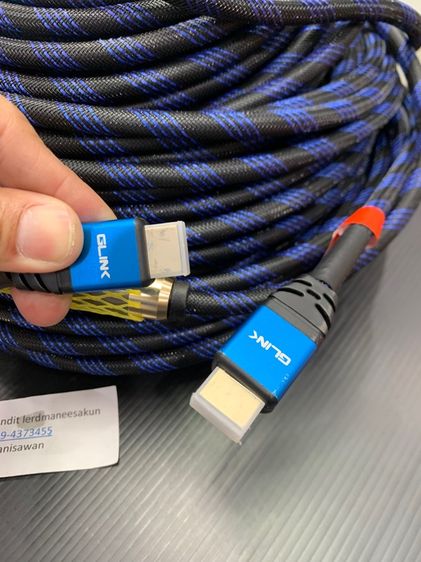 สาย fiber hdmi glink ยาวไม่ต่ำกว่า 30เมตร สภาพใหม่ 750 บาทรวมส่ง รูปที่ 2