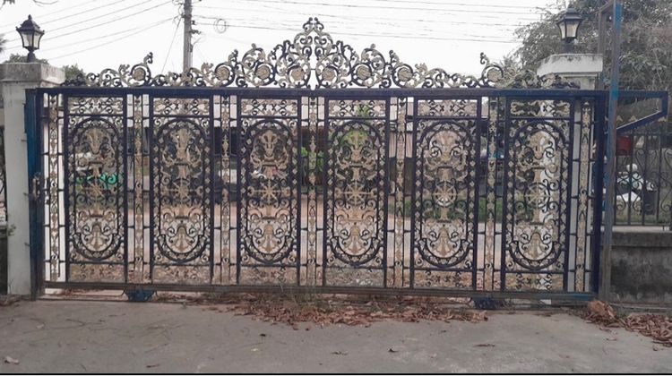 ประตูอัลลอยด์เก่า ขนาด 4.6x2.15 เมตร รูปที่ 3