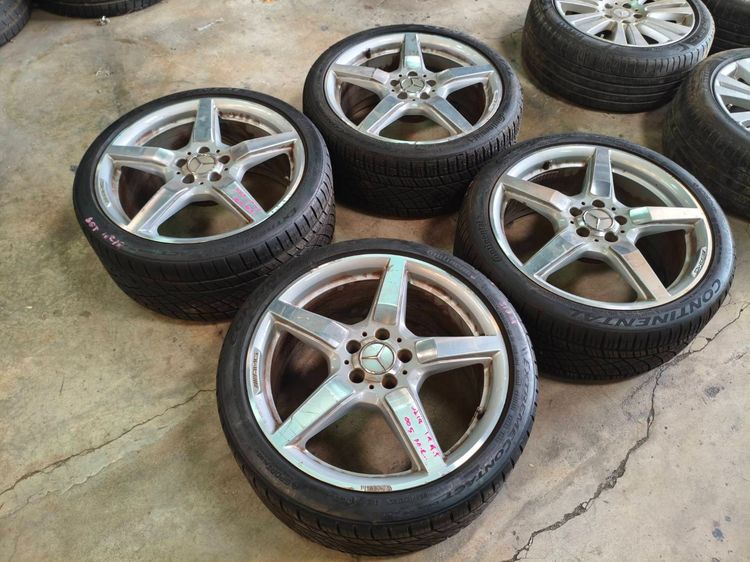ล้อเบ็นซ์ ล้อBenz CLS-Class W218 AMG แท้ ลาย 5 ก้าน ขอบ19" ใส่ Benz ได้หลายรุ่น รูปที่ 2