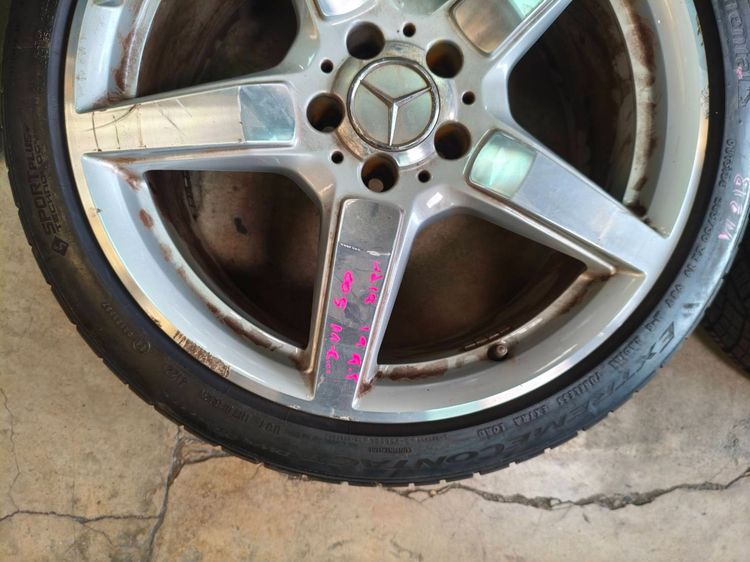 ล้อเบ็นซ์ ล้อBenz CLS-Class W218 AMG แท้ ลาย 5 ก้าน ขอบ19" ใส่ Benz ได้หลายรุ่น รูปที่ 4