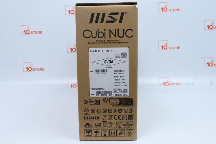 MSI CUBI NUC 1M-006TH Core 3 100U RAM8.256GB (มือ 1) - ID26030268 รูปที่ 4