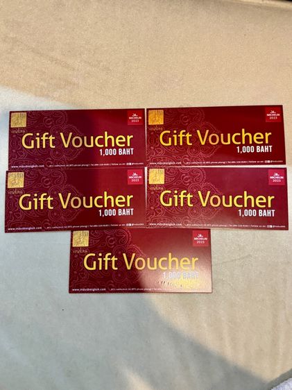 ✨ ขาย Voucher ร้านอาหารอินเดีย Michelin Guide ✨ จากร้าน Indus Bangkok