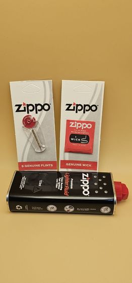 ไฟแช็คซิปโป้ชุดอุปกรณ์ไฟแช็คครบชุดน้ำมันถ่านไส้เชือก รูปที่ 9