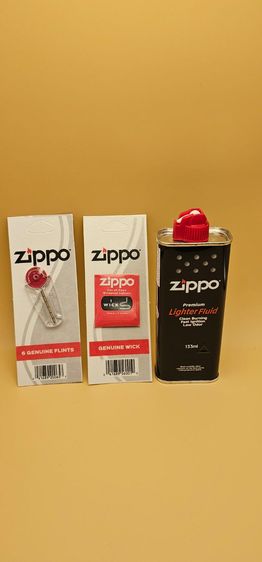 ไฟแช็คซิปโป้ชุดอุปกรณ์ไฟแช็คครบชุดน้ำมันถ่านไส้เชือก รูปที่ 6