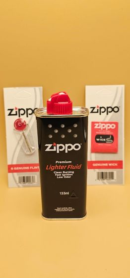 ไฟแช็คซิปโป้ชุดอุปกรณ์ไฟแช็คครบชุดน้ำมันถ่านไส้เชือก รูปที่ 3