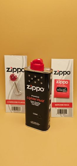 ไฟแช็คซิปโป้ชุดอุปกรณ์ไฟแช็คครบชุดน้ำมันถ่านไส้เชือก รูปที่ 8