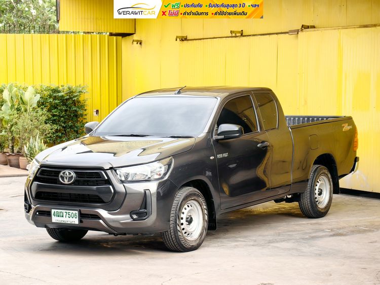 Toyota Hilux Revo 2020 2.4 Entry Pickup ดีเซล ไม่ติดแก๊ส เกียร์ธรรมดา เทา รูปที่ 3
