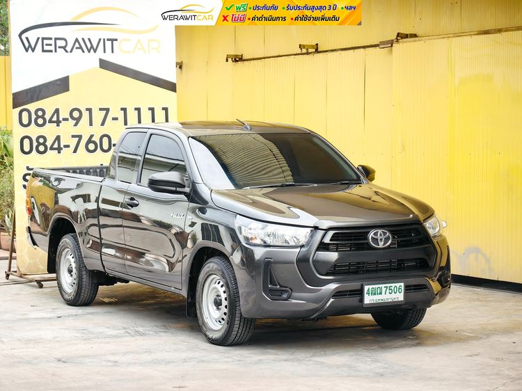 รถ Toyota Hilux Revo 2.4 Entry สี เทา