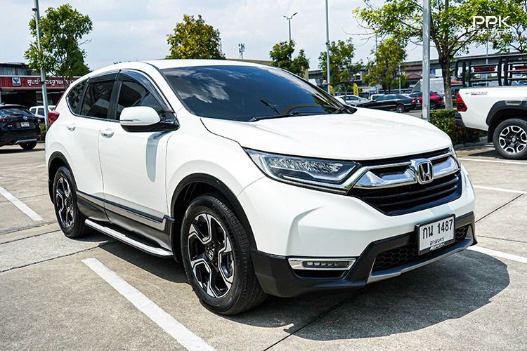 Honda CR-V 2018 1.6 DT EL 4WD Utility-car ดีเซล ไม่ติดแก๊ส เกียร์อัตโนมัติ ขาว รูปที่ 3
