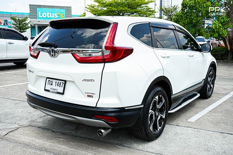 Honda CR-V 2018 1.6 DT EL 4WD Utility-car ดีเซล ไม่ติดแก๊ส เกียร์อัตโนมัติ ขาว รูปที่ 4