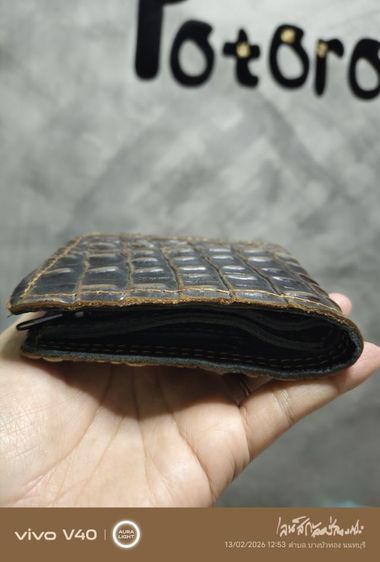 กระเป๋าสตางค์หนังแท้ปั้มลาย รูปที่ 5