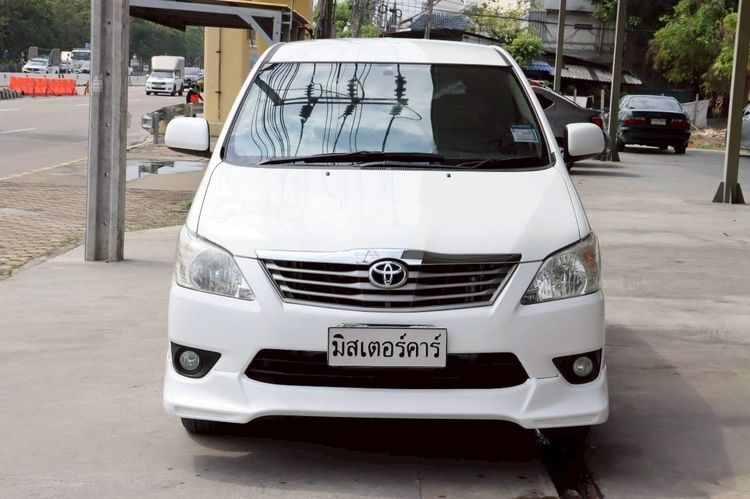 Toyota Innova 2012 2.0 G Option Utility-car เบนซิน เกียร์อัตโนมัติ ขาว รูปที่ 3