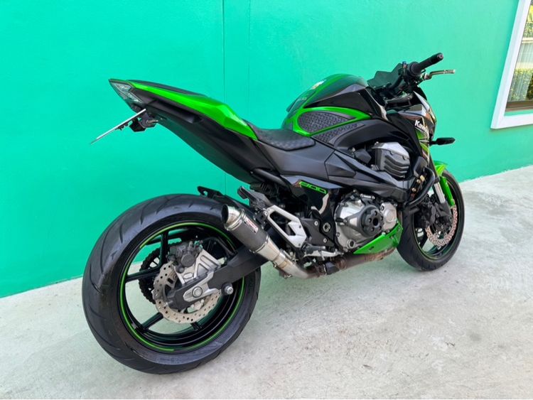 Kawasaki Z800 สี เขียวดำ ปี15จด16 มือเดียว  รูปที่ 3