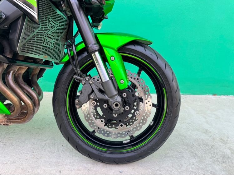 Kawasaki Z800 สี เขียวดำ ปี15จด16 มือเดียว  รูปที่ 7