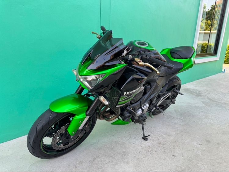 Kawasaki Z800 สี เขียวดำ ปี15จด16 มือเดียว  รูปที่ 17