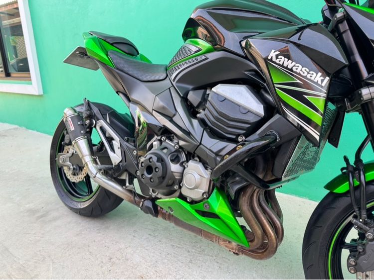 Kawasaki Z800 สี เขียวดำ ปี15จด16 มือเดียว  รูปที่ 8
