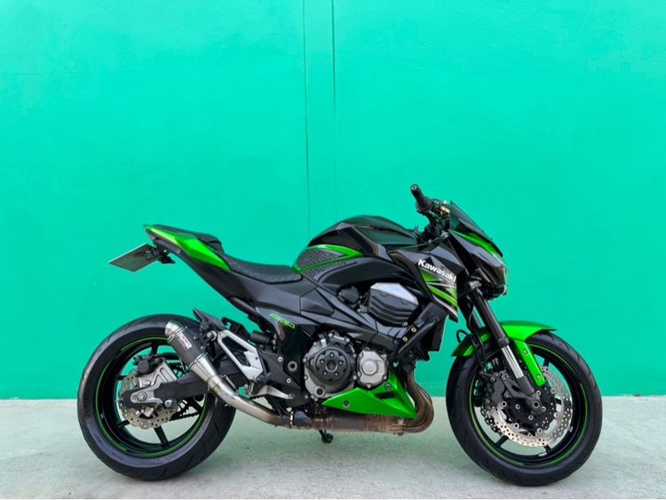2016 Kawasaki Z800 สี เขียวดำ ปี15จด16 มือเดียว 