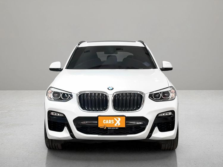 BMW X3 2019 2.0 xDrive30e M Sport 4WD Sedan ดีเซล ไม่ติดแก๊ส เกียร์อัตโนมัติ ขาว รูปที่ 2