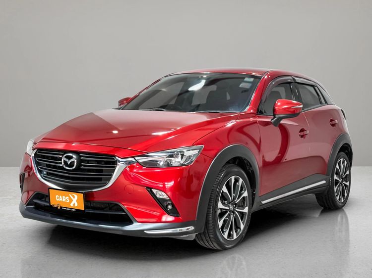 Mazda CX-3 2018 2.0 S Sedan เบนซิน ไม่ติดแก๊ส เกียร์อัตโนมัติ แดง