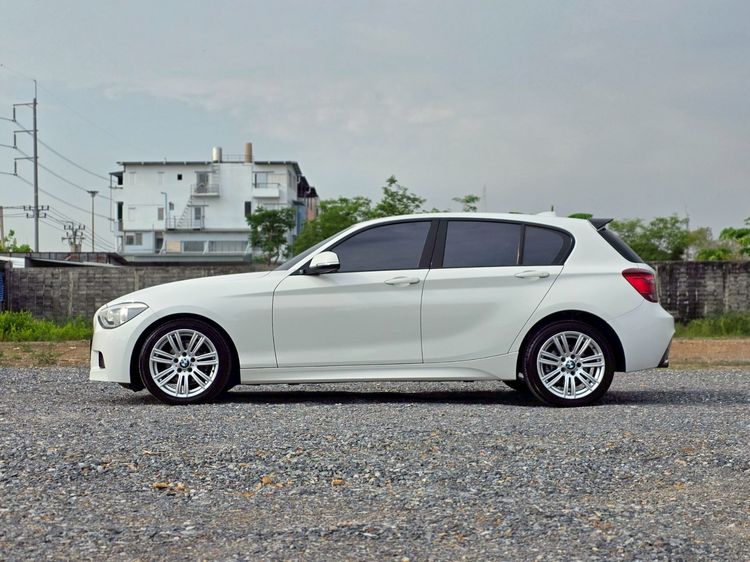 BMW Series 1 2013 116i Sedan เบนซิน ไม่ติดแก๊ส เกียร์อัตโนมัติ ขาว รูปที่ 3