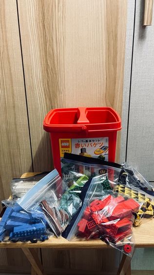 LEGO แท้‼️ LEGO Basic Red Bucket รุ่น 7616 มือสอง รูปที่ 3