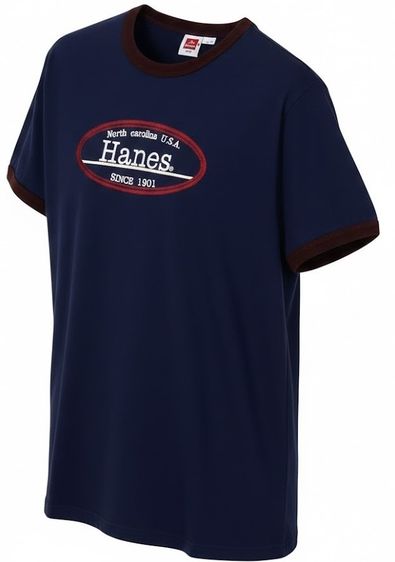 Hanes® Oval North Carolina Oval Logo Tee รูปที่ 5