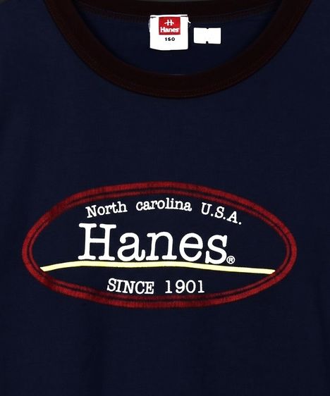 Hanes® Oval North Carolina Oval Logo Tee รูปที่ 3