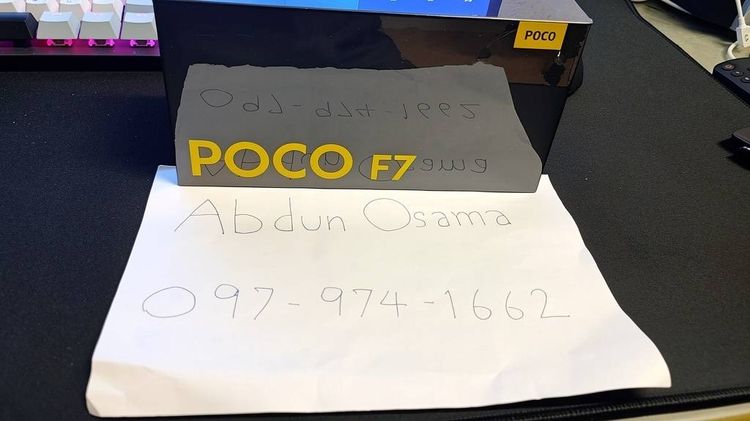 Poco F7 12-512 SILVER ศูนย์ไทย เครื่องใหม่ มือ1