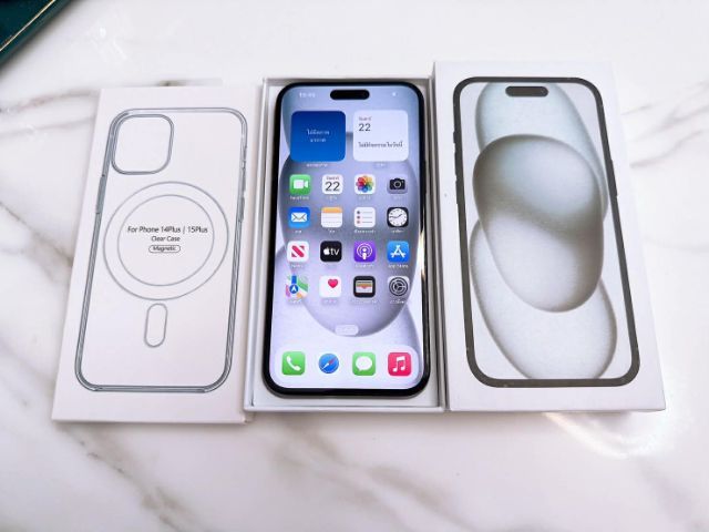 📱iphone 15Plus 128gb Black🖤 รูปที่ 2