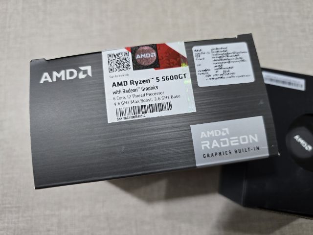 ขายด่วน CPU พร้อมเมนบอร์ด RYZEN 5 5600GT  กับ เมนบอร์ด ASUS PRIME B550 MK  สภาพใหม่มาก ทั้ง CPU และเมนบอร์ด (ตัว cpu ตืดตั้งอยู่บนเมนบอร์ด) เพิ่งซื้อหลังปีใหม่ รับของเองครับ รูปที่ 3