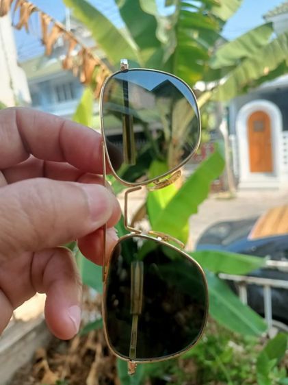 Vintage AO American Optical 23 K. PILOT SPORT Size 20 52 Usa.made 1970 ตัวเก่า เลนส์เขียวใสเดิม กรอบทองสวยมาก พร้อมซองเดิม สภาพกิ้บ หายากมาก รูปที่ 4