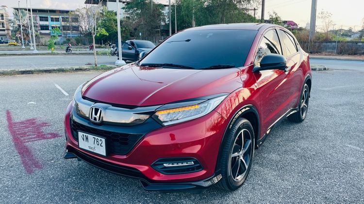 Honda HR-V 2019 1.8 RS Utility-car เบนซิน เกียร์อัตโนมัติ แดง รูปที่ 3