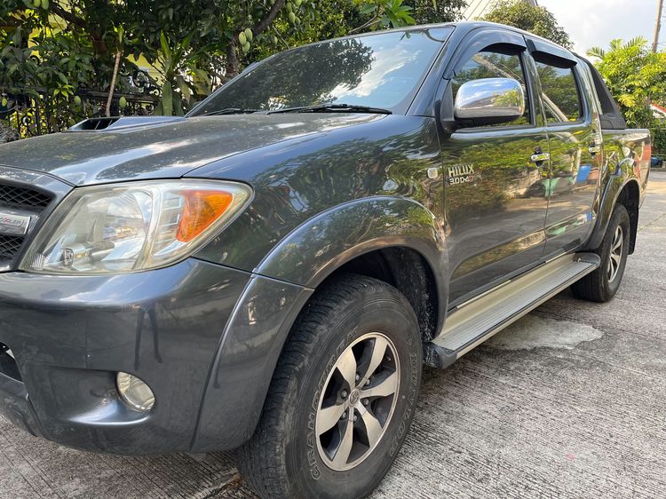 Toyota Hilux Vigo D4D 2008 รุ่นย่อยอื่นๆ Pickup ดีเซล เกียร์ธรรมดา เทา รูปที่ 3