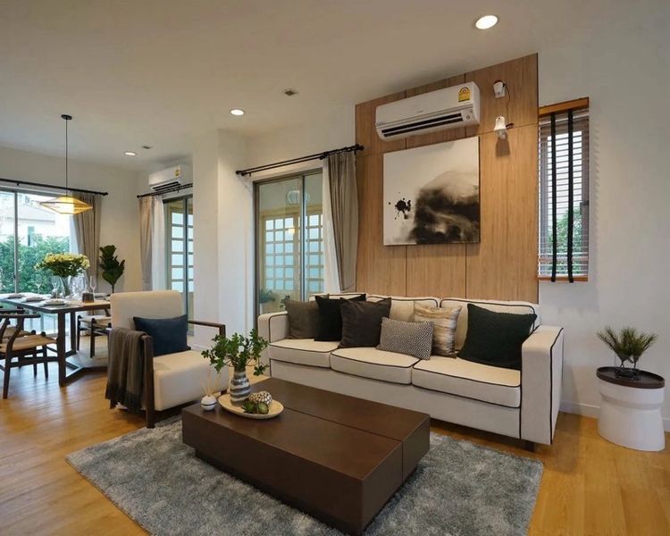 ขายด่วน บ้านเดี่ยวสไตล์ญี่ปุ่น ไซมิส คิน รามอินทรา 64 ฟังก์ชันครบ วัสดุพรีเมียมจาก SCG