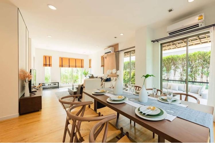 ตกแต่งครบ ขายด่วน บ้านเดี่ยวสไตล์ญี่ปุ่น ไซมิส คิน รามอินทรา 64 ฟังก์ชันครบ วัสดุพรีเมียมจาก SCG รูปที่ 4