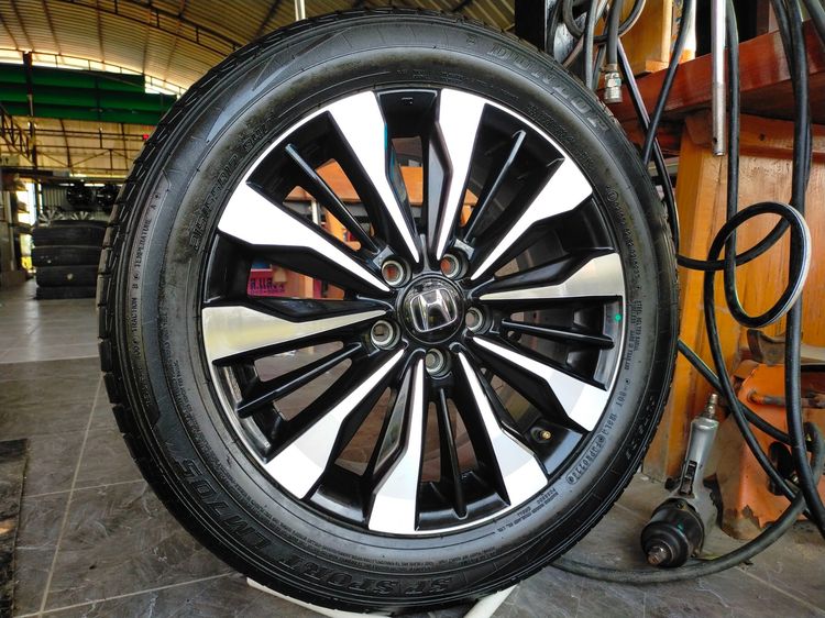 แม็กฮอนด้า ขอบ17 พร้อมยางดันลอป 215 55 17 ปี24 ยางสวยทุกเส้นใส่ accord ได้ทุกรุ่น HRV CRV g2 รูปที่ 4