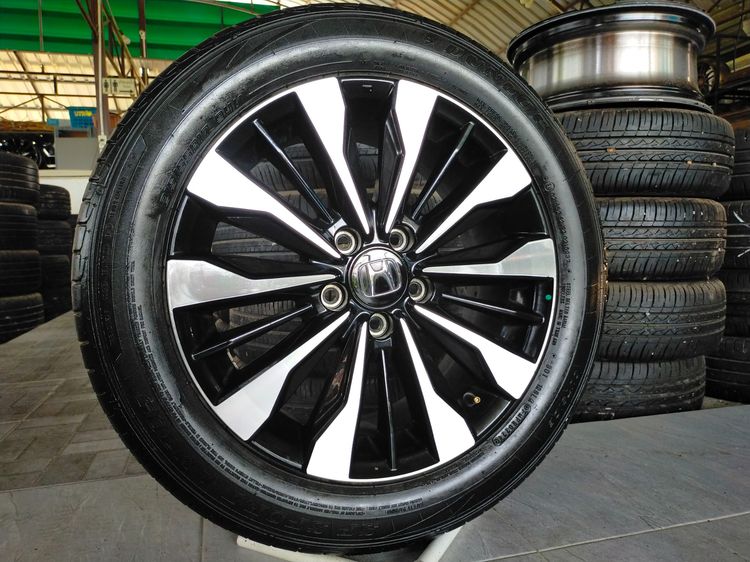 แม็กฮอนด้า ขอบ17 พร้อมยางดันลอป 215 55 17 ปี24 ยางสวยทุกเส้นใส่ accord ได้ทุกรุ่น HRV CRV g2