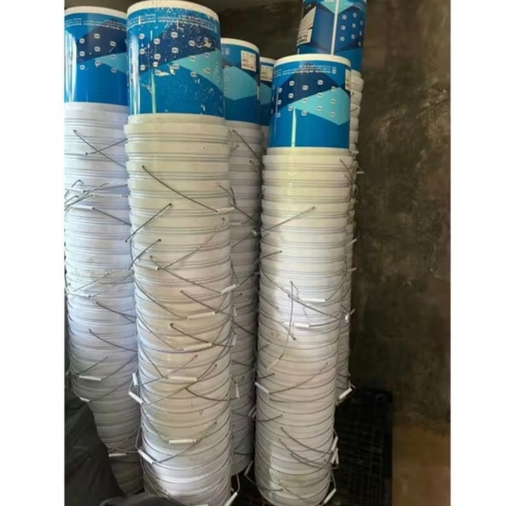 ของดี ถังสีมือสอง TOA มีหูหิ้วพร้อมฝาถัง ขนาด 18ลิตร (20 กก.) รูปที่ 5