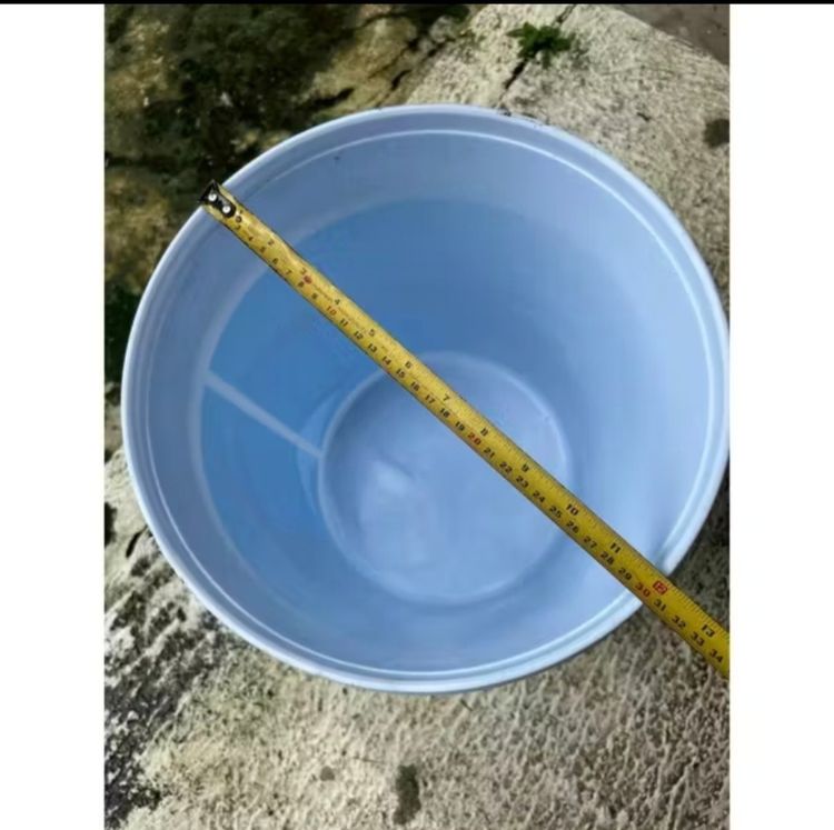 ของดี ถังสีมือสอง TOA มีหูหิ้วพร้อมฝาถัง ขนาด 18ลิตร (20 กก.) รูปที่ 4