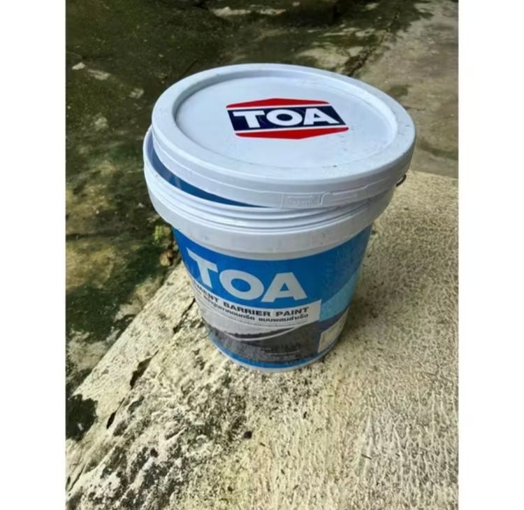 ของดี ถังสีมือสอง TOA มีหูหิ้วพร้อมฝาถัง ขนาด 18ลิตร (20 กก.) รูปที่ 2