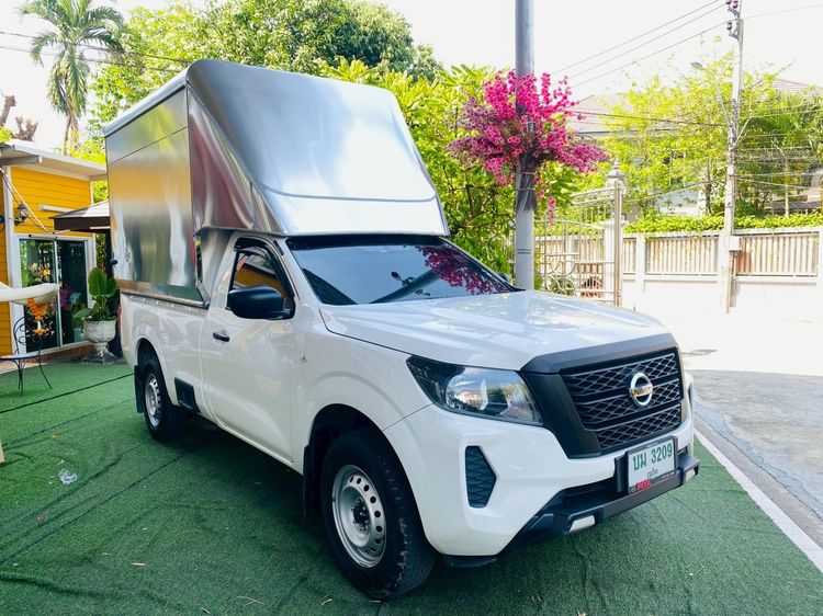 Nissan Navara 2023 2.5 SL Pickup ดีเซล ไม่ติดแก๊ส เกียร์ธรรมดา ขาว รูปที่ 4