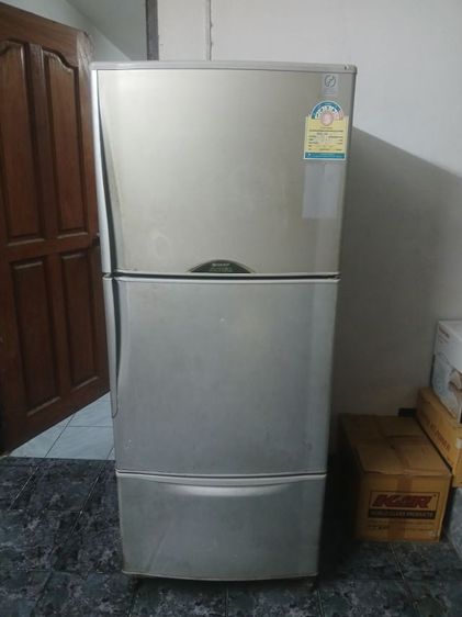 ขายตู้เย็นมือ 2  SHARP ระบบโนฟรอสต์ 3ประตู  รุ่น SJ-V35L