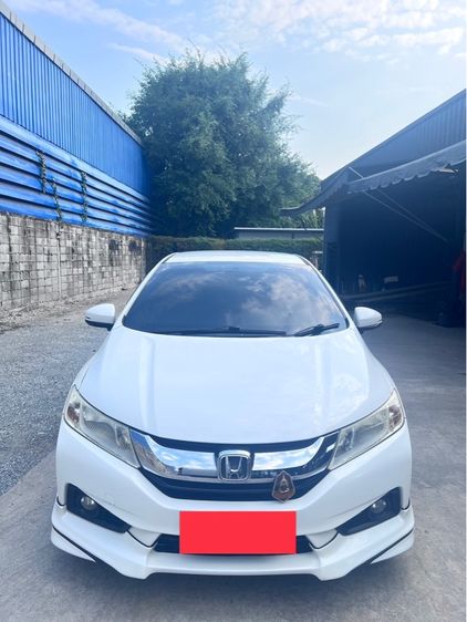 Honda City 2015 1.5 Sv i-VTEC Sedan เบนซิน ไม่ติดแก๊ส เกียร์อัตโนมัติ ขาว รูปที่ 2
