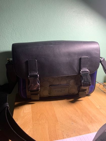 ไม่ระบุ ดำ หนัง PU กระเป๋า coach ของแท้ 