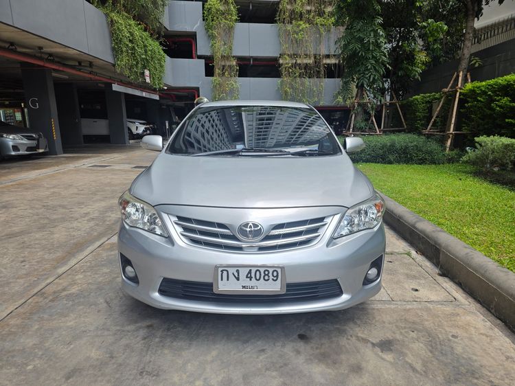 Toyota Altis 2012 1.6 E CNG Sedan เบนซิน ไม่ติดแก๊ส เกียร์อัตโนมัติ บรอนซ์เงิน