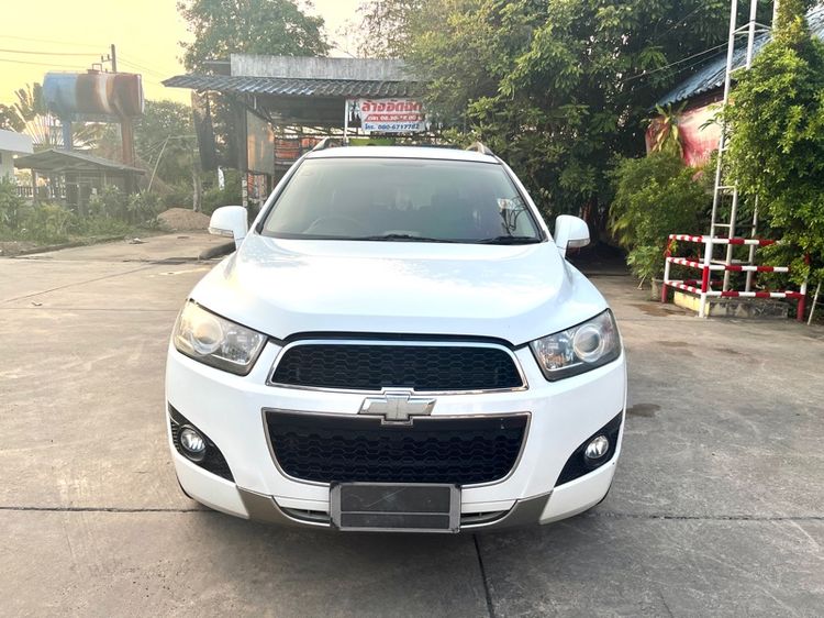Chevrolet Captiva 2012 2.0 LSX Sedan ดีเซล ไม่ติดแก๊ส เกียร์อัตโนมัติ ขาว รูปที่ 2