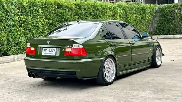 BMW Series 3 2002 318i Sedan เบนซิน LPG เกียร์อัตโนมัติ เขียว รูปที่ 3