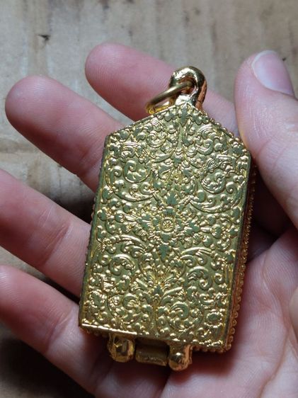 เครื่องรางพระสมเด็จเก่าพร้อมกรอบ รูปที่ 8