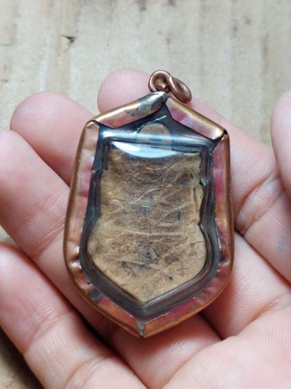 เครื่องรางกะลาหลวงพ่อน้อยวัดศรีษะทองเลี่ยมเก่า รูปที่ 6