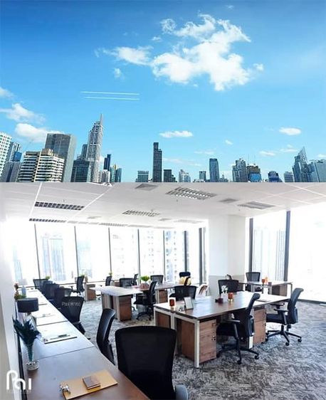 โต๊ะประชุมไม้ Co-working ไม้แอชเนื้อแข็ง ติดตั้งปลั๊กเพิ่มได้ ราคาโรงงานผลิต นั่งด้วยกันทำงานไม่เหงาดีนะคะ รูปที่ 12